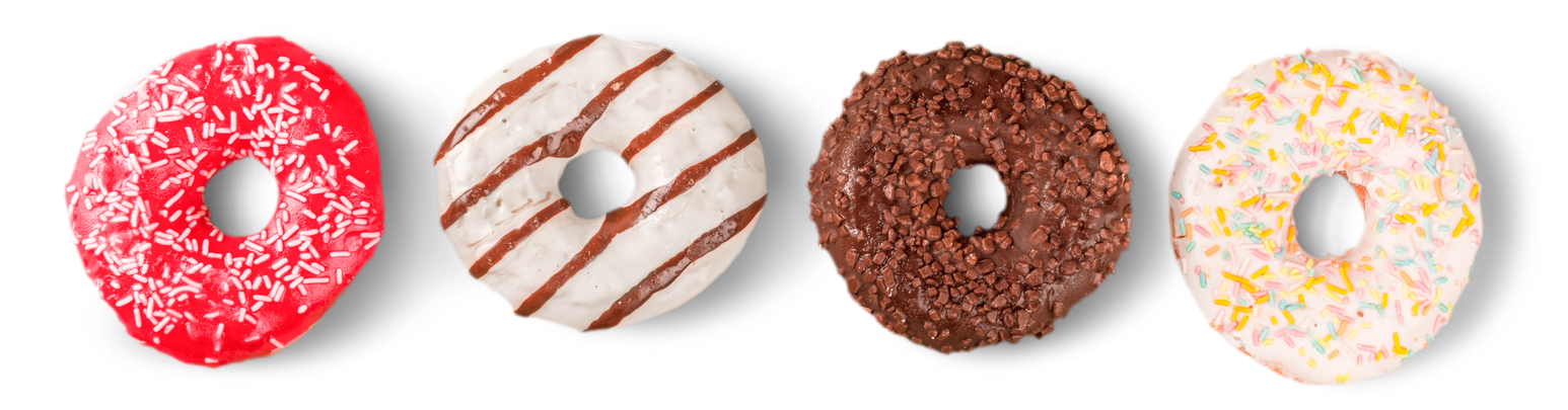 Donuts in a Row